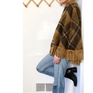 Vintage 50s / 60s Trego’s wool suede fring…